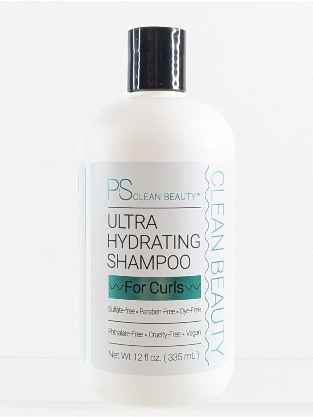 PS Clean Beauty Ultra Hydrating Shampoo for Curls 12 oz Sulfate-Free - NEW